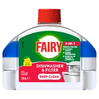 Fairy Dishwasher & Filter Cleaner Lemon 3 In 1 250mL