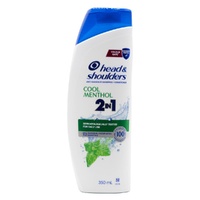 Head & Shoulders Anti-Dandruff 2-in-1 Shampoo & Conditioner – Cool Menthol 350mL