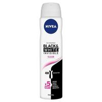 Nivea Black & White Clear 48H Deodorant 250mL