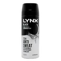 Lynx Black Night Antiperspirant Body Spray 72Hours 165 mL