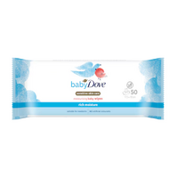 Dove Baby Wipes Rich Moisture Sensitive Skin Pack of 50