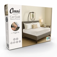 Conni Care Grade Toggle Waterproof Mattress Protector Queen 153cm x 203cm x 27cm
