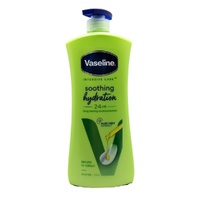 Vaseline Intensive Care Moisturiser – Long-Lasting Soothing Hydration Aloe Vera Extract –725 mL