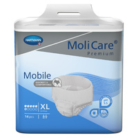 MoliCare Premium Mobile 6D Extra Large (130 - 170cm, 2000mL) 14's