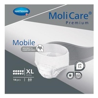 MoliCare Mobile Maxi Plus 10D Pull-Ups X-Large (130 - 170cm, 2757mL) 14's