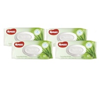 Huggies Wipes Scented Cucumber & Aloe (4 x 80) 320's