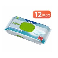 Tena ProSkin Wet Wipes Plastic Free 20 x 30cm (12 x 48) Carton of 576's