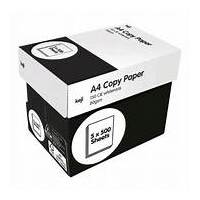 A4 White Copy Paper 80GSM Carton 5 x 500 (2500 Sheets)