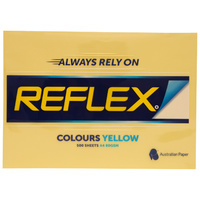 A4 Colour Copy Paper 80 GSM Yellow 500's