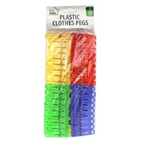 Clothes Pegs Plastic Pack of 36 