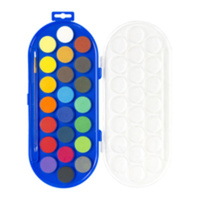 Paint Box Clear Lid 22 Disc