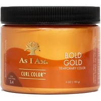 As I Am Curl Color Temporary Color Gel Damage Free Bold Gold 170g(6oz)
