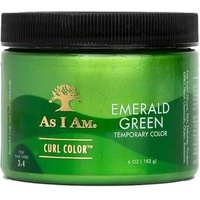 As I Am Curl Color Temporary Color Gel Damage Free Emerald Green 170g(6oz)