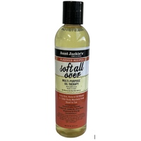  Aunt Jackie's Curls Flaxseed Recipes Soft All Over Multi-Purpose Oil Therapy 237mL (8oz)