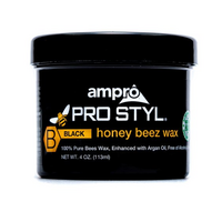 Ampro Beez Styl Black Honey Beez Wax 113g(4oz)