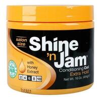 Shine 'n Jam Conditioning Gel Extra Hold With Honey Extract 454g (16oz)