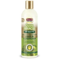 African Pride Olive Miracle Hair & Scalp strengthening Leave in Conditioner 355mL(12oz)