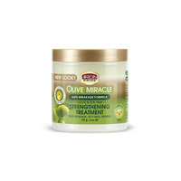 African Pride Olive Miracle Olive & Tea Tree Strengthening Treatment 170g (6oz) 