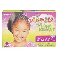 African Pride Dream Kids Olive Miracle No-Lye Creme Relaxer System Children's Coarse