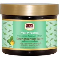 African Pride "Feel It" Formula Strengthening Balm – Peppermint, Rosemary & Sage 115g(4oz)
