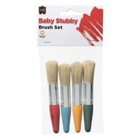 Baby Stubby Brush Set of 4