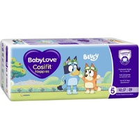 Baby Love Nappies Size 5 Walker 12 - 17KG pack of 28's