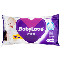 Baby Love Wipes 80's