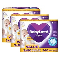 Baby Love Wipes (3 x 240) 720's