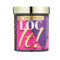 BTL Loc It! Hair Braids, Twists, Locs and Edge Gel  473mL(16oz)