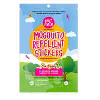 The Natural Patch Co Buzz Patch Mosquito Repellent Stickers 24pk