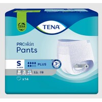 Tena Pants Small Plus (65-85cm) 6D Pack of 14's
