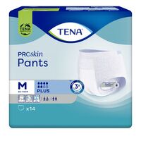 Tena Pants Plus Medium 6D 1400ml Waist 80-110cm (4x14) Carton of 56