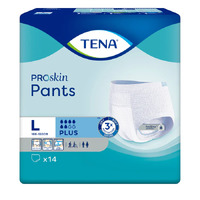 Tena Pants Proskin Large Plus (100-135cm) (4 x 14) Carton of 56