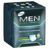 Tena Men Protective Underwear Level 4 Maxi M-L 8D (95-125cm)(3x8) Carton of 24's