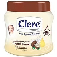 Clere Body Creme Tropical Coconut 500mL