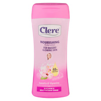 Clere Hand & Body Lotion Nourishing Lanolin & Glycerine 400mL