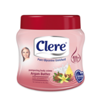Clere Body Cream Argan Butter 500mL