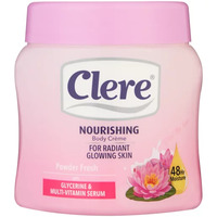 Clere Powder Fresh Nourishing Body Crème 500mL