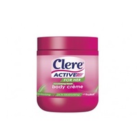 Clere Active For Her Body Creme Nourishing Fresh 450mL
