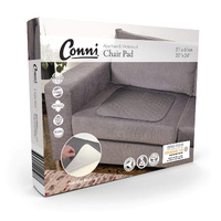 Conni Chair Pad Large - Charcoal 51x61cm