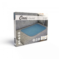 Conni Chair Pad Large (51cm x 61cm)  Teal Blue