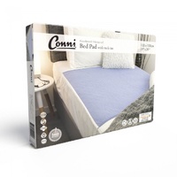 Conni Reusable Bed Pad with Tuck-Ins Mauve