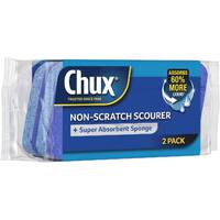 Chux Non Scratch Scourer Sponge Pack of 2's