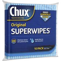 Chux Original Superwipes 60cm x 30cm Pack of 10's