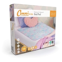 Conni Kids Reusable Bed Pad Mermaid Print 95 x 85cm