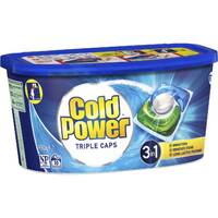 Cold Power Regular Laundry Detergent Capsules Pack of 30's