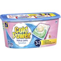 Cold Power Sensitive Laundry Detergent Capsules Pack of 30's