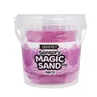 Sensory Magic Sand Tub Purple 1kg 