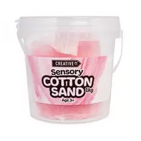 Sensory Magic Sand Tub Pink 1kg