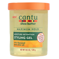 Cantu Moisture Retention Styling Gel with Flaxseed & Olive Oil 524g (18.5oz)